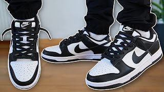 HOW TO LACE NIKE DUNK LOWS LOOSELY BEST WAY [upl. by Stickney655]