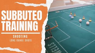 Subbuteo Training  Long Range Shots [upl. by Malim]