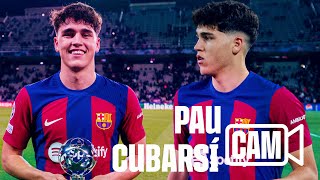 🔥 PAU CUBARSÍS DREAM CHAMPIONS LEAGUE DEBUT ✨ [upl. by Haidedej706]