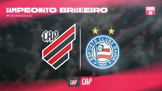 Athletico Paranaense x Bahia  Brasileiro Sub20  TRANSMISSÃO EM ÁUDIO [upl. by Anej]