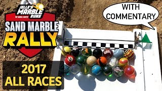 Marble Race Sand Marble Rally 2017  All Events [upl. by Susie]