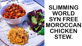 HOW TO MAKE A SYN FREE MOROCCAN CHICKEN STEW [upl. by Neehar211]