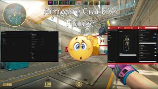 Aimware Crack vs plague cs2 [upl. by Ekeiram]