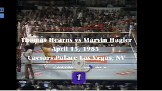 Thomas Hearns vs Marvin Hagler  Highlights [upl. by Dina447]