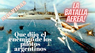 Impactante Reconocimiento inglés a pilotos argentinos en guerra de Malvinas 1 de mayo bautismo [upl. by Bonne]