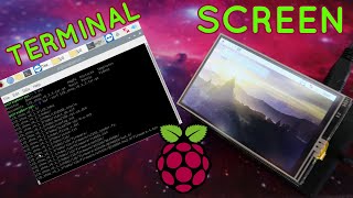 Terminal Installation of RaspberryPi 35quot Screen How to [upl. by Aznola]