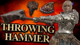 Elden Ring Now Has A Throwable Great Hammer And Its Awesome [upl. by Virnelli366]