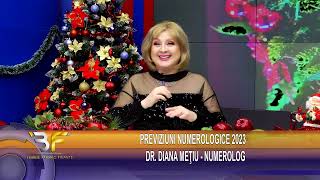 Emisiunea 3F cu Victoria Marinescu invitata Diana Metiu numerolog [upl. by Dulla]