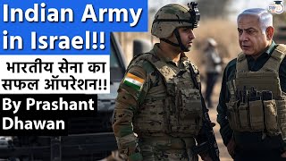 Indian Army Soldier Saved in Israel  Mega Airlift Operation done by Indian Military between War [upl. by Calla]