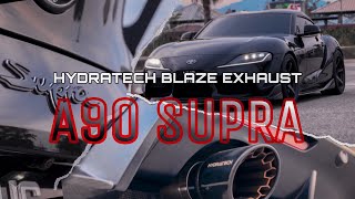 Hydratech Blaze Exhaust A90 Supra MK5 Supra JDM [upl. by Bittner]