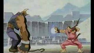 Street Fighter Alpha movie  The only good fight scene [upl. by Htiduy45]