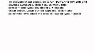 Call of Duty 2 Cheat Codes [upl. by Emmye]