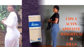 how to gain weight fast  appetite weightgain pills  cipla actin pills [upl. by Annaiviv220]