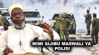 MUSINITAFUTE MIMI SIJIBU MASWALI YA POLISI  SHEIKH MSELEM BIN ALY [upl. by Abert]