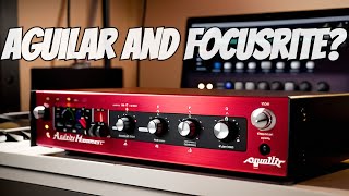 using AGUILAR TONE HAMMER with FOCUSRITE CLARETT  how big is the change [upl. by Hadria]