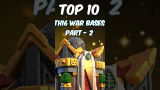 Top 10 Th16 WAR Bases shorts [upl. by Xenophon341]