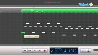 GarageBand Tutorial  Editing MIDI [upl. by Whang563]