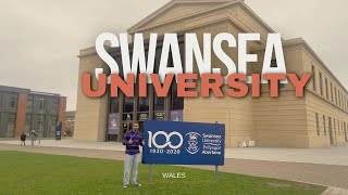 Swansea college vlog UKVlog01 Best college in Uk swanseauniversity [upl. by Yecad]