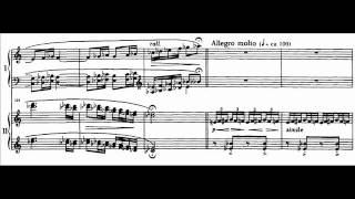 Argerich and Kissin play Lutoslawski  Paganini variations Audio  Sheet music [upl. by Garratt]