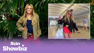 I’m A Celebritys Jamie Lynn Spears arrives in Australia ahead of jungle fun [upl. by Marba]