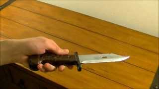 AK Bayonet SHTF Knife [upl. by Adnyl]