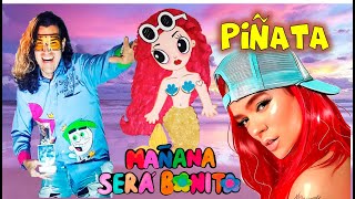 Piñata KAROL G 🧜‍♀️ Sirenita Mañana será Bonito  LA BICHOTA in Medellin tour karolg music [upl. by Llerut]