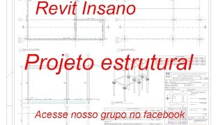 Quer migrar do CAD para BIM Projeto Estrutural  REVIT [upl. by Imoyn800]