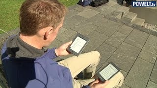 eBookReader Kindle Touch und Kindle im Vergleich [upl. by Iggie]