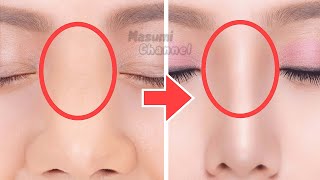 Nose Bridge Lift Massage Reshape Sharpen Your Nose Reduce Fat Nose Without Surgery [upl. by Farrison]