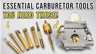 MustHave Tools For Carburetor Repairs amp Rebuilds [upl. by Uttasta]