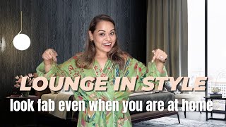 HOW TO LOUNGE AT HOME IN STYLE  LOUNGEWEAR HAUL [upl. by Eillim]