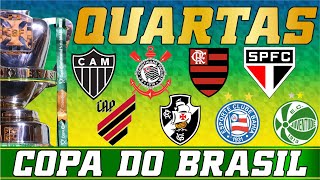 SORTEIO QUARTAS DE FINAL  COPA DO BRASIL 2024 [upl. by Annaul535]