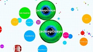 PLAYING WITH SUBS  Agario 8 [upl. by Enitsirhc]