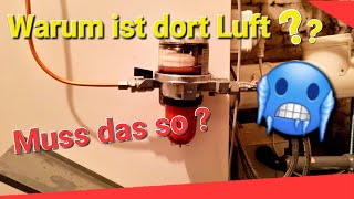 Luft in der Ölleitung und der Elco Kessel geht auf Störung 🥶 [upl. by Alanna]