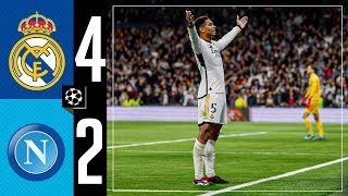 Real Madrid 42 SSC Napoli  HIGHLIGHTS  Champions League [upl. by Anada]