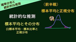 ＃15‐13 標本平均と正規分布 講義動画 【新課程対応】 [upl. by Aonehc]