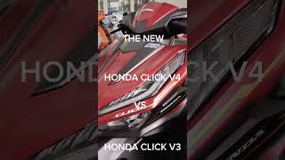 HONDA CLICK V4 VS V3 alin Ang gusto moclick125 hondaclick motorcycle [upl. by Ariet3]