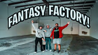 Officially Building Our Fantasy Factory Warehouse  Braap Vlogs [upl. by Anikes]