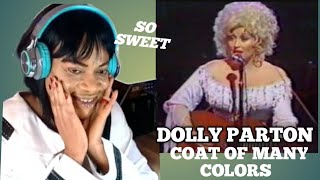 SUCH A BEAUTIFUL SONG  FIRST TIME HEARING Dolly Parton  Coat of Many Colors  REACTION [upl. by Adiehsar]