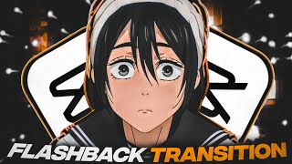 Flashback Transition Like AE  Capcut Tutorial [upl. by Eanram378]