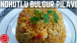 Nohutlu Körili Bulgur Pilavı TarifiDeğişik Pilav Tarifleri [upl. by Ellingston]