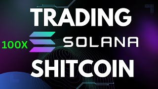 HOW TO MAKE MONEY TRADING SOLANA SHITCOIN  LIVE SHITCOIN TUTORIAL FOR DEGEN shitcoin trading [upl. by Pudens]