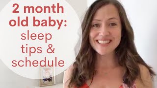 2 Month Old Baby Sleep Tips amp Guidelines [upl. by Baryram]