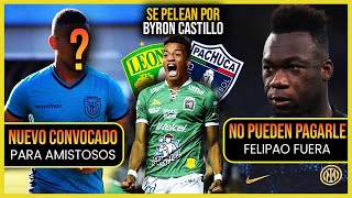 BYRON FUERA de BARCELONA  NUEVO CONVOCADO por ECUADOR  FELIPAO FUERA del INTER [upl. by Rhu]