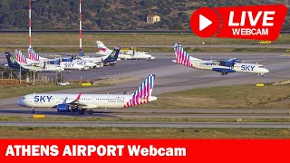 🔴 LIVE Webcam Athens Airport  ATH  LGAV  21SEP2024 [upl. by Ilellan]