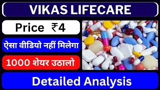 Vikas Lifecare Share Latest News । [upl. by Elenore]