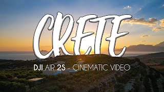 Crete  Cinematic Drone Video  DJI Air 2S  Kreta 2023 4K [upl. by Einnel]