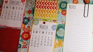 Calendar Folio Tutorial Part Two [upl. by Rhine]