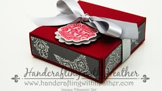 Gift Box Punch Board Tutorial [upl. by Simonetta]