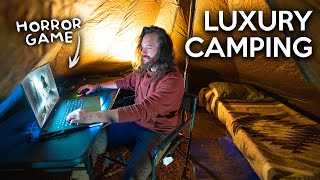 Luxury Camping amp Gaming in Cozy Forest with Anker SOLIX F3800 [upl. by Behn]